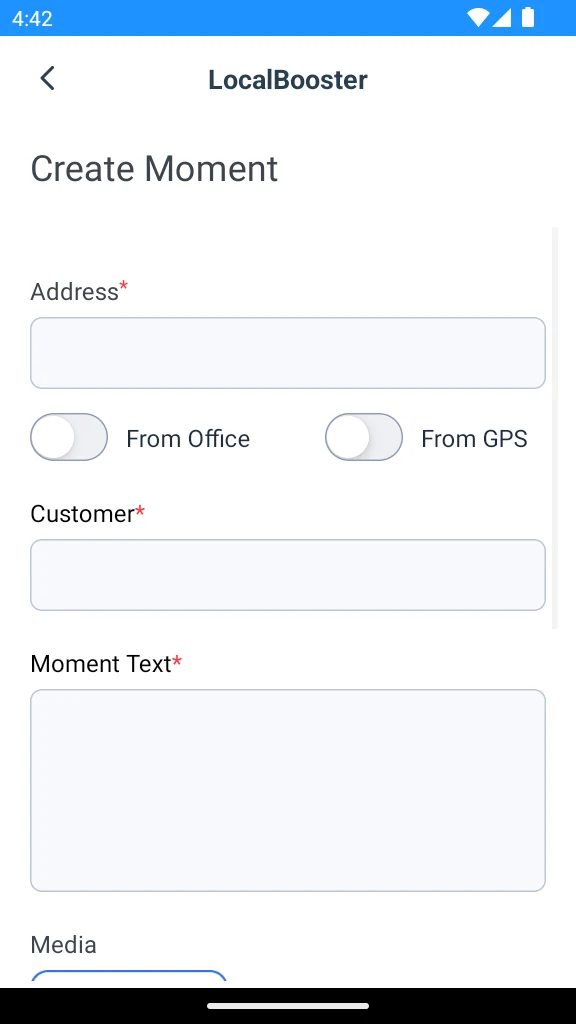 GeoBooster screenshot